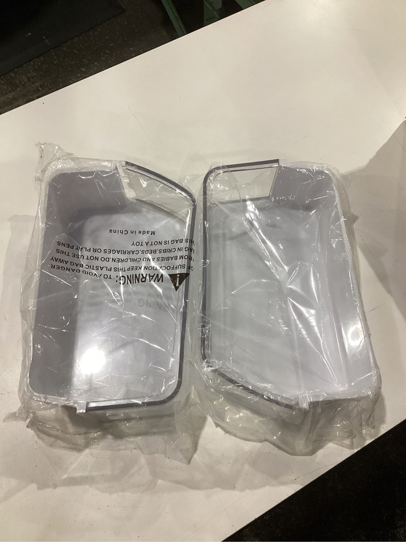 Condition photo showing New/Like New for da97-12650a door shelf compatible for sam. sung french door refrigerator rf260,rf261,rf263 parts,rfg298hdrs rf261beaesr door bin(right side)2packs-by miflus da97-12650a*2(right side)
