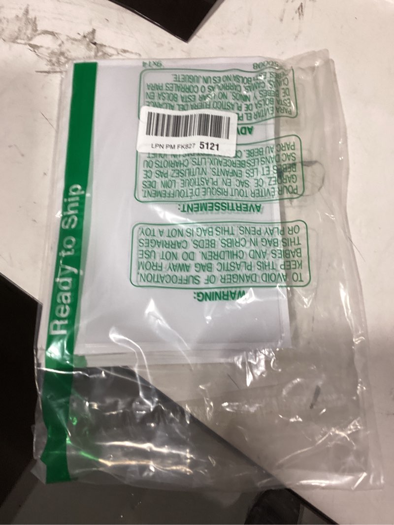 Condition photo showing New/Like New for TOTiyea 50 Pack Clear Adhesive Pockets for Index Card Sleeves and Planners, Top Loading,Plastic Label Holder for Note Cards (5x8 Inches) 5'' x 8'' 50 Pack