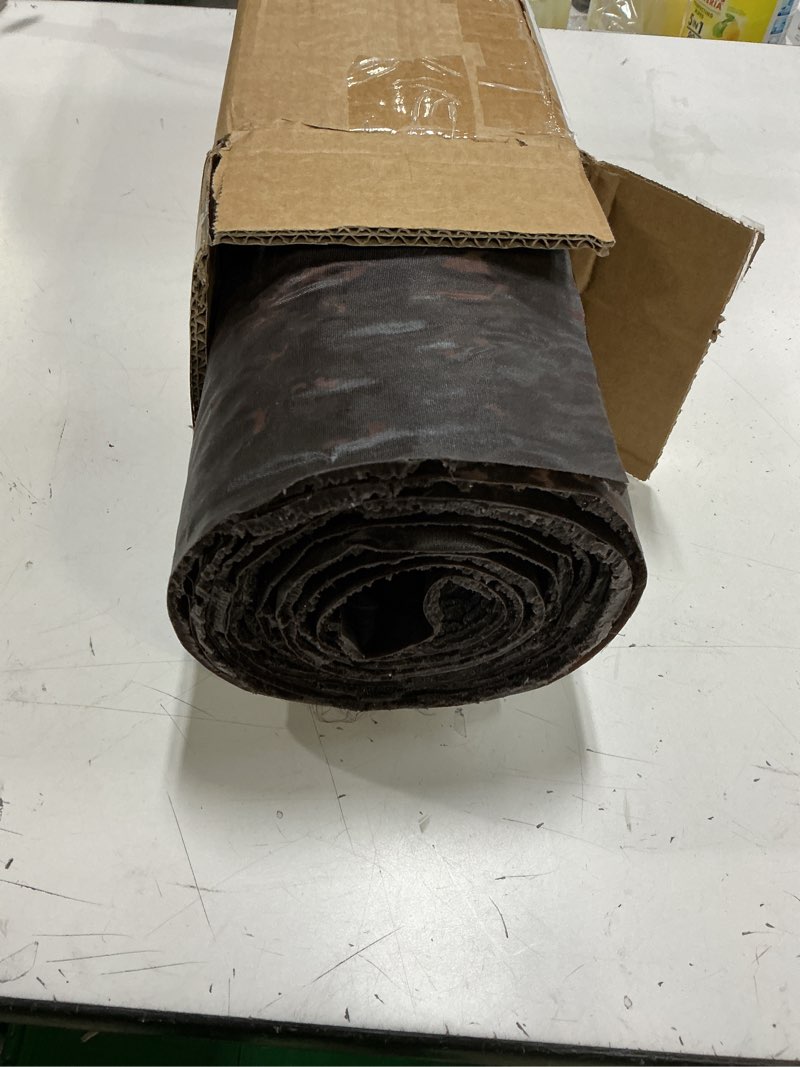 Condition photo showing Good Condition for artificial tree bark 118in*19.7in (16.15 sq.ft) silicone fake bark for pillars pipes street light poles wrapping 99% high simulation decoration indoor outdoor tree trunk wall and fake christmas tree