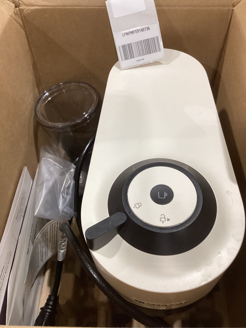 Condition photo showing As Is for Nespresso Vertuo Pop+ Coffee and Espresso Maker by Breville, Coconut White
