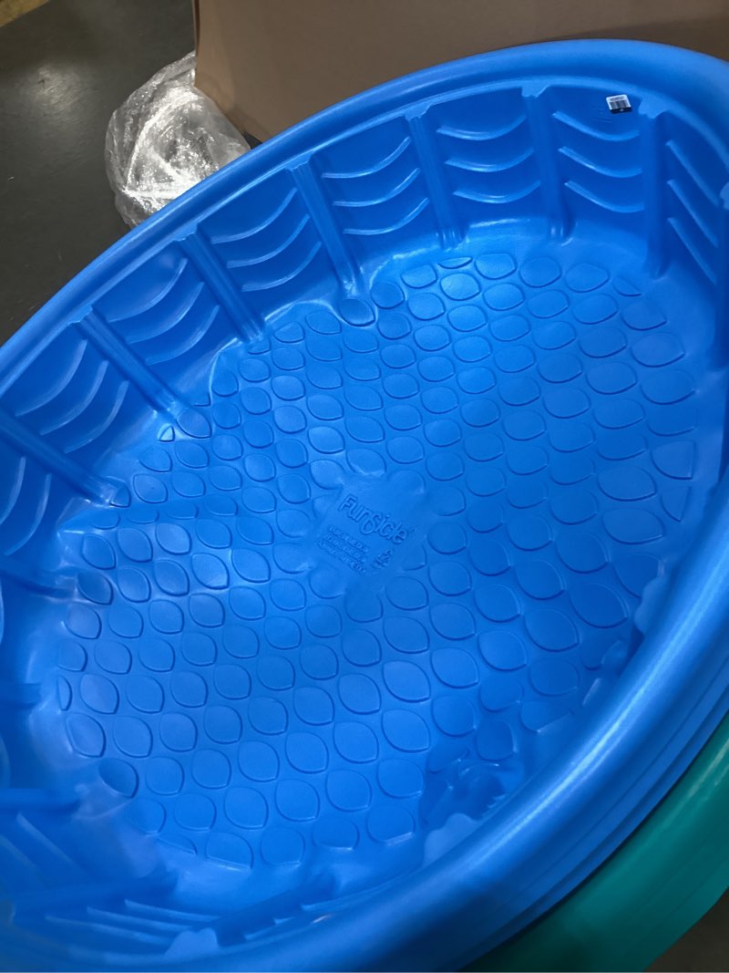 Condition photo showing Good Condition for  funcsicle wading pool blue