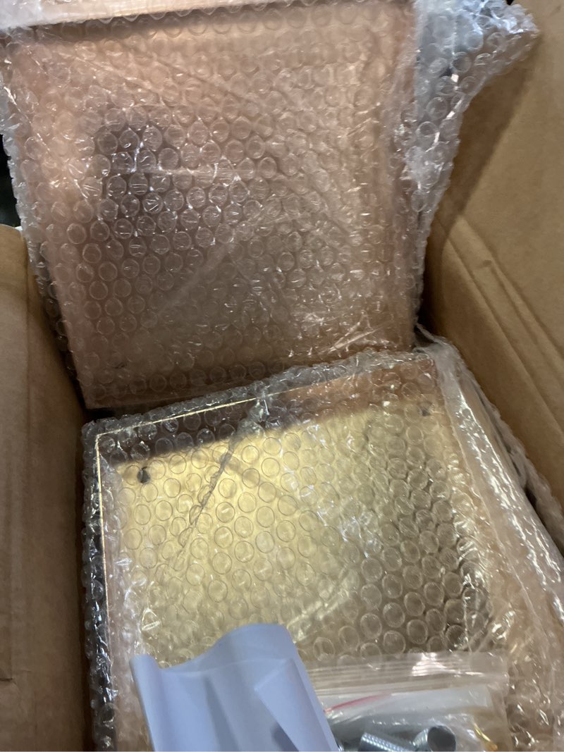 Condition photo showing As Is for pack of 2 32 inch tall wedding flower vase metal flower stand gold display column elegant table centerpiece for flower arrangements gold 32'' tall 2