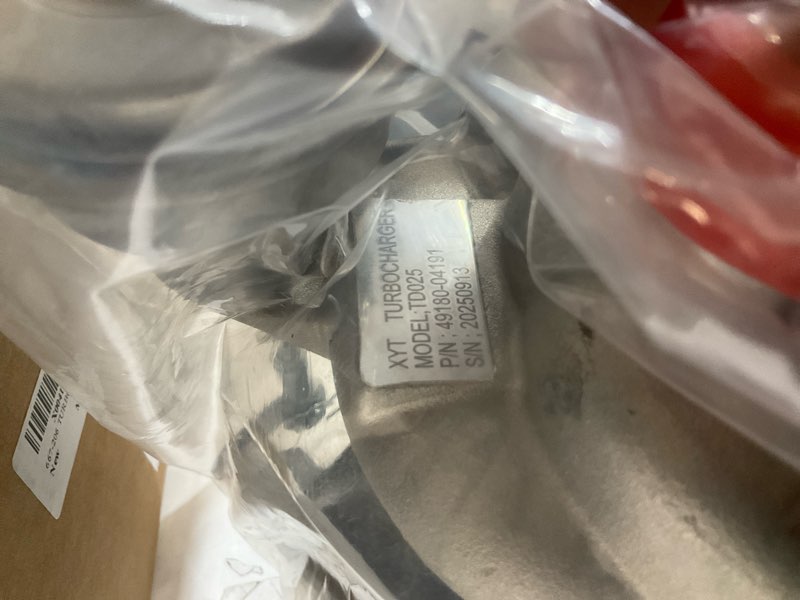 Condition photo showing Good Condition for Turbo charger