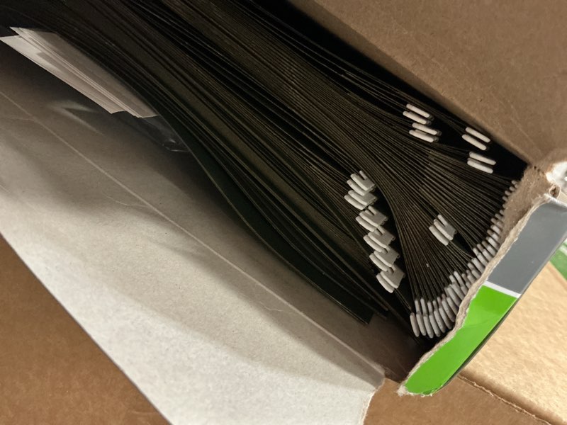 Condition photo showing Good Condition for office depot brand hanging folders, 1/5 cut, letter size, 100% recycled, green, pack of 50