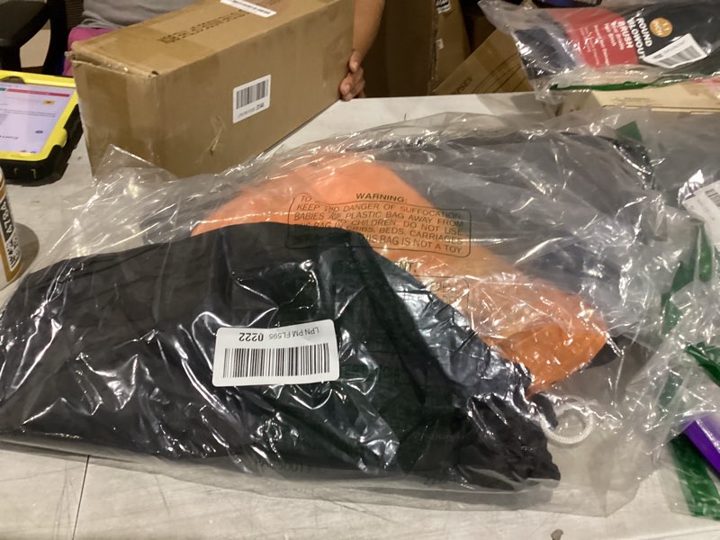Condition photo showing As Is for XYZCTEM Motorcycle Cover Waterproof Outdoors, All Weather Protection Vehicle Accessories, Sunproof Windproof, Dustproof, Fit for Honda, Kawasaki, Harley Davidson, Yamaha 97 Inch Motorcycle Cover 97''