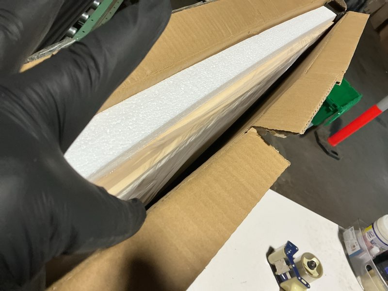 Condition photo showing Good Condition for Tektalk Jigsaw Puzzle Table with Integrated Adjustable Stand/Bracket and Removable Cover, 3-Tilting-Angle Wooden Plateau Portable Puzzle Board with 4 Sorting Drawers, for Up to 1500 Pieces