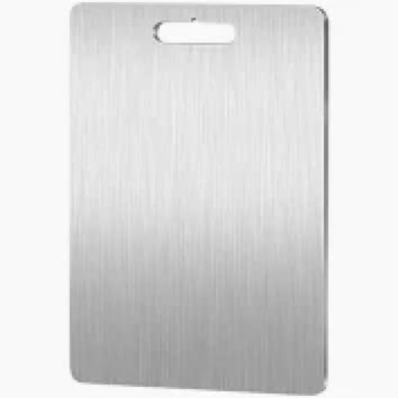 Titanium Cutting Board - 2025 New Upgrade 100% Pure Titanium Cutting Boards for Kitchen Double Sided Non Toxic Titanware Cutting Board,Hygiene Durable Dishwasher Safe Chopping Board (18\"L x 12\"W)