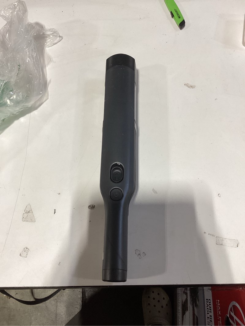 Condition photo showing As Is for Shark WV201 WANDVAC Handheld Vacuum, Lightweight at 1.4 Pounds with Powerful Suction, Charging Dock, Single Touch Empty and Detachable Dust Cup,Graphite, Slate