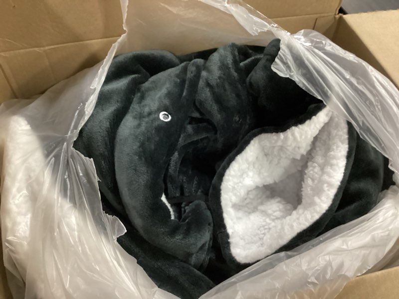Condition photo showing Good Condition for kfubuo heated electric wearable blanket throw battery operated portable usb cordless outdoor hoodie sweatshirt heated blanket gray