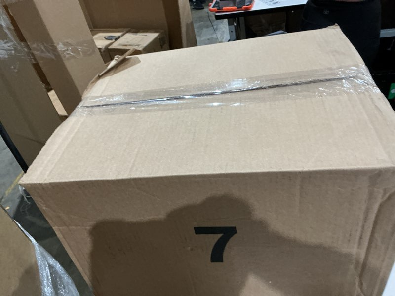 Condition photo showing Good Condition for amazon basics large cat litter box with high sides, top entry, odor control, includes scoop, 20.5 x 