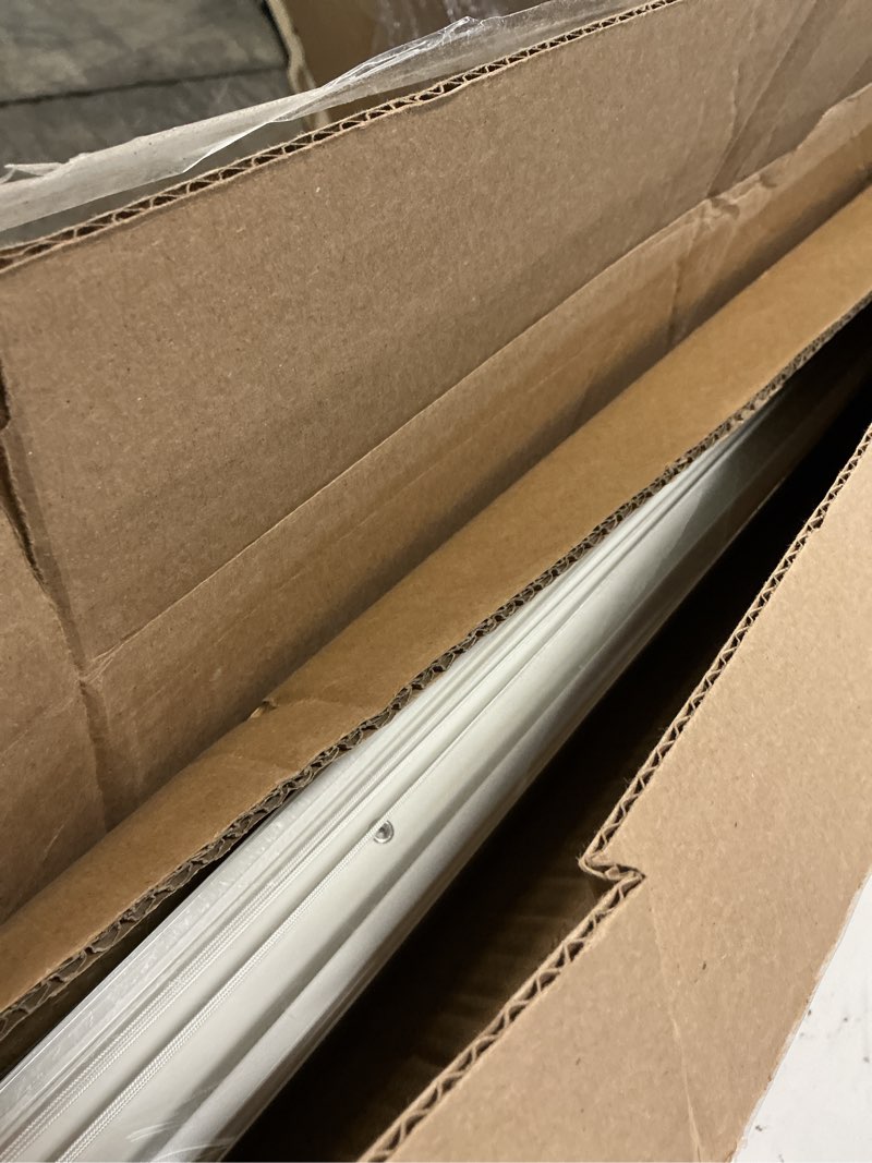 Condition photo showing Good Condition for Changshade Cordless Cellular Shades, Blackout Honeycomb Shades for Windows, Pull Down Pleated Blinds, Easy to Install for Indoor Windows and French Doors,34\" W x 50\" H, White Blackout White 34\"W x 50\"