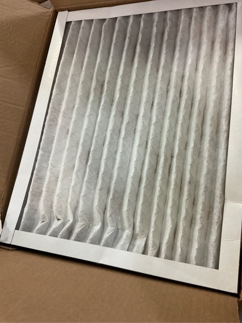 Condition photo showing Good Condition for Amazon Basics 16x20x1 Air Filter 6 Pack, MERV 8 AC Furnace Filters (Actual Size: 15.75" x 19.75" x 0.75") 16x20x1 Merv 8