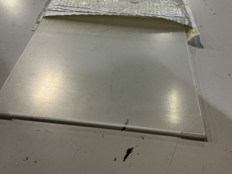 Condition photo showing Good Condition for 2 pack 12x24 inch acrylic sheet 1/8" thick, cast acrylic sheet, clear plexiglass sheets, for craft projects, display cases, signs, photo frame (12"×24'' 3mm) 2 piece 12"×24'' 3mm clear 2