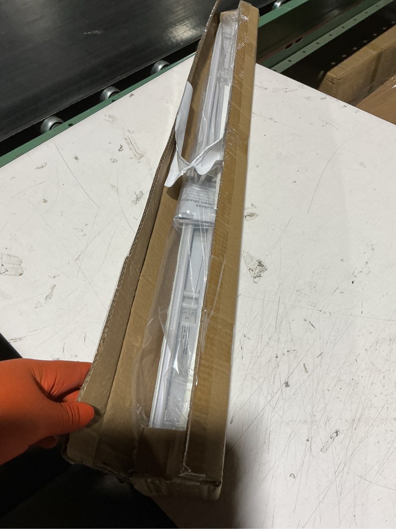Condition photo showing Good Condition for lazblinds cordless roman shades for windows, blackout room darkening thermal insulated window blinds, lightweight fabric blinds for indoor windows, 34.5" w x 48" h, off white