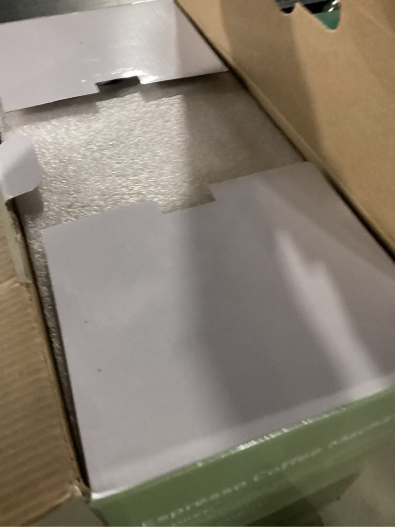 Condition photo showing New/Like New for Espresso Machine 20 Bar, Compact Espresso Maker, Stainless Steel Expresso Coffee Machines with Steam Milk Frother & 34oz Removable Water Tank for Home Latte, Cappuccino, Silver