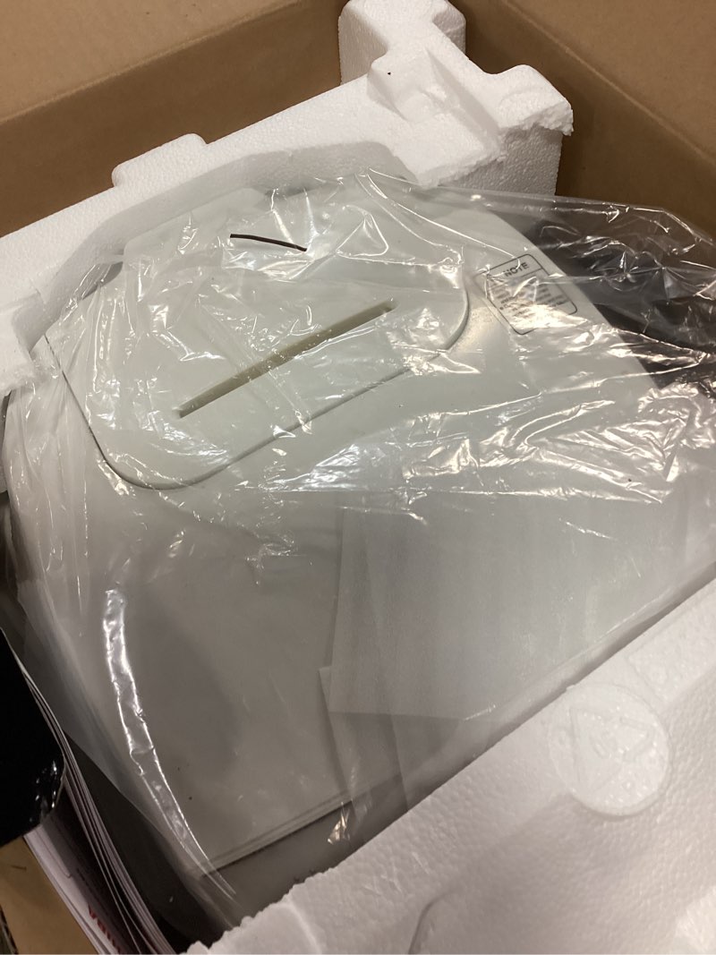 Condition photo showing As Is for toshiba rice cooker 6 cup uncooked – japanese rice cooker with fuzzy logic technology, 7 cooking functions, digital display, 2 delay timers and auto keep warm, non-stick inner pot, white 6 cups uncooked