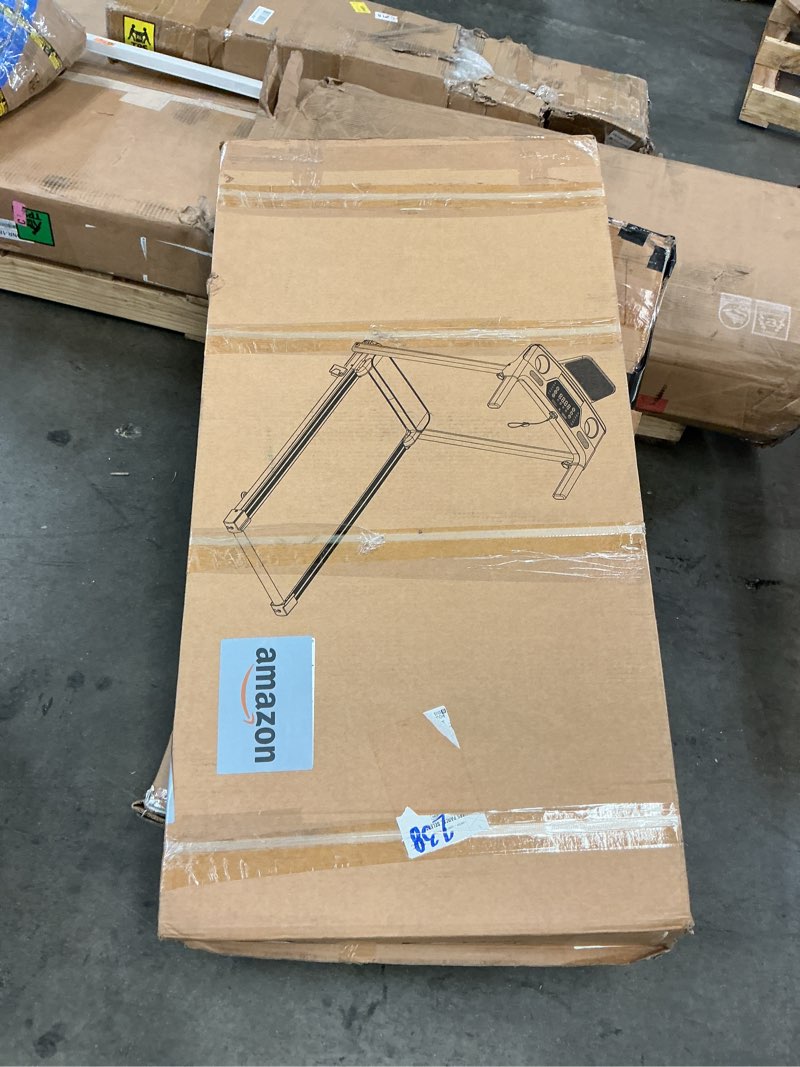 Condition photo showing Good Condition for Treadmill with Incline 3-in-1 Portable Treadmills for Home Small, Incline Walking Pad Treadmill with Handle Bar, Walking Pad Foldable with 3.0HP Quiet Brushless, LED Dispay, 300LBS Capacity Black