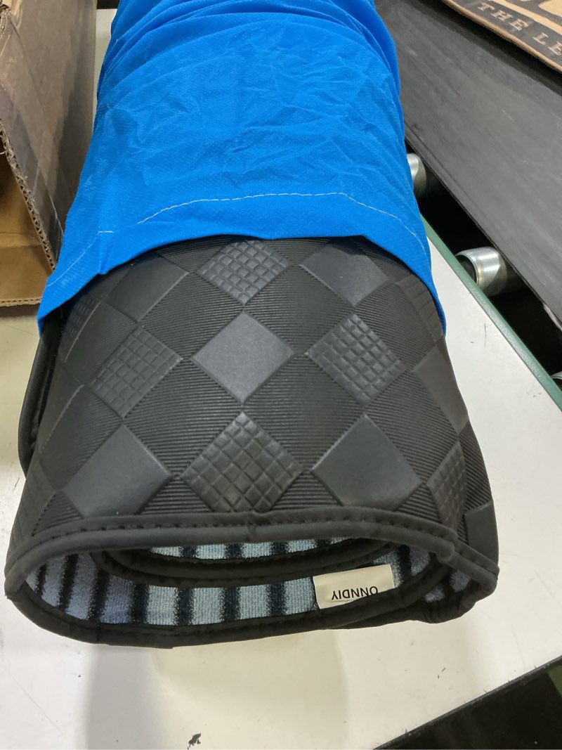 Condition photo showing Good Condition for cargo mat for 2024-2025 mazda cx-90(7-seat only)+ 2nd& 3rd row rear backrest mat?full coverage all weather protector, trunk mat cargo liner for mazda cx-90?black version accessories