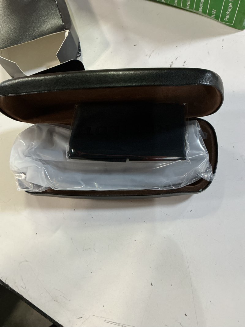 Condition photo showing New/Like New for aviator reading glasses for men and women blue light blocking lens spring temple black 54 millimeters 2.25 x