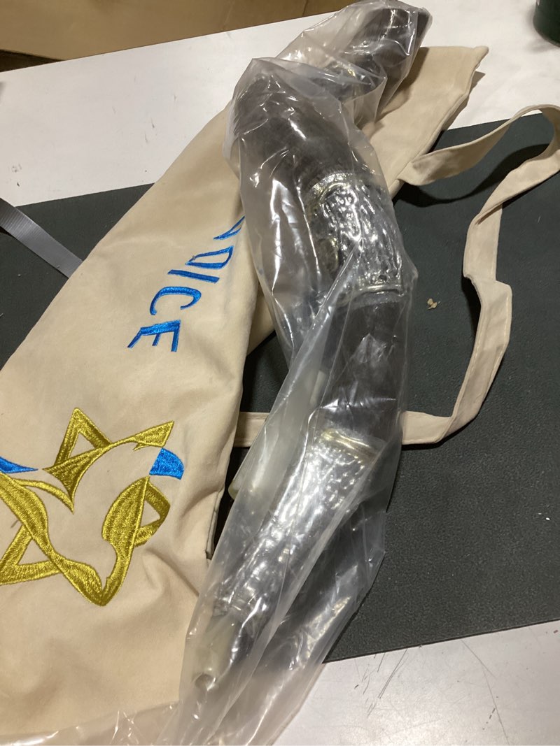 Condition photo showing Good Condition for (similar too) kosher kudu shofar horn from israel 24â€?-28â€? â€“ traditional half polished kudu yemeni shofar - holy easy blowing ancient jewish musical instrument