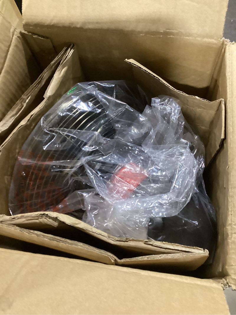 Condition photo showing Good Condition for AMACOOL Oscillating Vintage Fan, All Metal 8" Retro Table Top Fan, Adjustable Head Tilt, Quiet 3 Speeds Plug-In Desk Fan for Bedroom Home Office & Kitchen Black