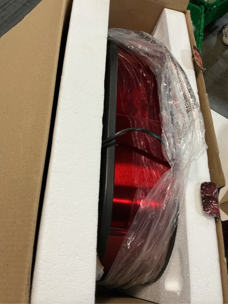 Condition photo showing Good Condition for Double Slow Cooker, 2 x 1.25 QT Portable Small Dual Crock Cooker, Buffet Servers and Warmers Dishwasher Safe, Removable Ceramic Pot Glass Lid, Stainless Steel Red Red 2.5 Quarts