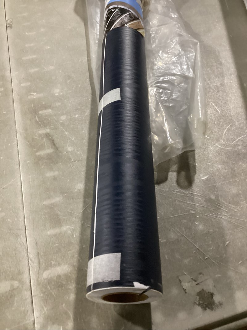 Condition photo showing New/Like New for livelynine 36 inch extra wide navy wood contact paper for countertops peel and stick waterproof wallpaper for bathroom counter top covering adhesive kitchen countertop vinyl wrap cabinet door covers 36"w x 197"l blue wood