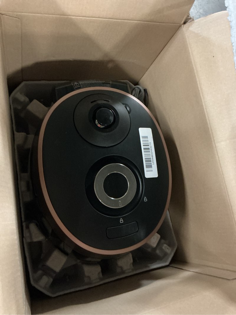 Condition photo showing As Is for CUCKOO High Pressure Rice Cooker 6-Cup Uncooked / 12-Cup Cooked with Nonstick Inner Pot, Versatile Rice Maker with 12 Menu Options and Steam Plate, Fuzzy Logic Tech, Voice Guide, Black (CRP-P0609S) 6 CUP Black