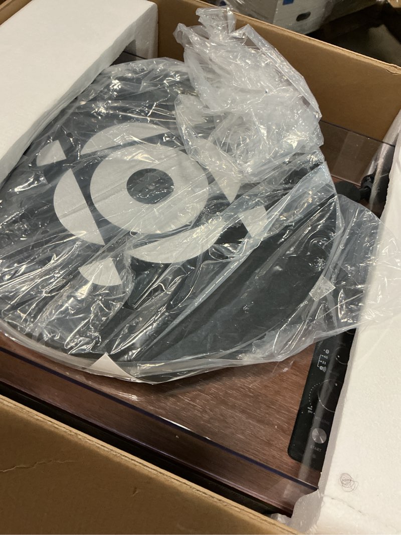 Condition photo showing Good Condition for ONE-S Vinyl Record Player with Bluetooth Input/Output, All-in-One Vintage Turntable Built in Speakers, Phono Preamp & DSP, AT-3600L Cartridge, 33/45 RPM (Walnut)