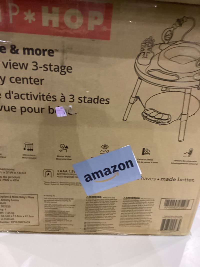 Condition photo showing Good Condition for Skip Hop Baby Activity Center: Interactive Play Center with 3-Stage Grow-with-Me Functionality, 4mo+, Explore & More Explore & More Activity Center