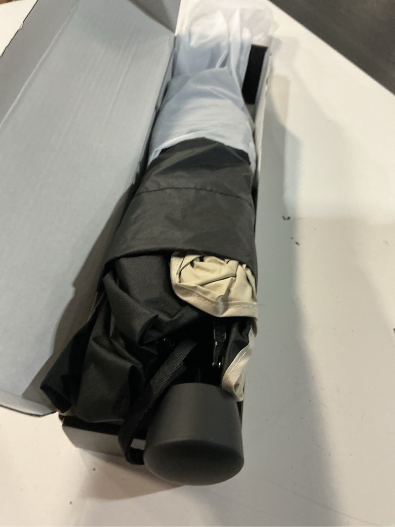 Condition photo showing Good Condition for [upgraded] nmoiss windshield sun shade umbrella - [vinyl coating heat shield] protect car from sun rays & heat damage keep cool and protect interior, spring structure edge medium 56" l x 31" w medium (56" l x 31" w)