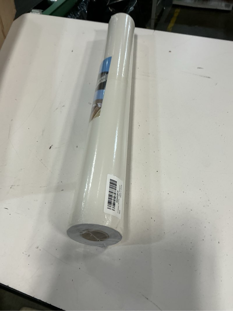 Condition photo showing New/Like New for livelynine 24x394in textured peel and stick wallpaper self adhesive texture cream white wallpaper for bedroom walls ceiling bathroom rv paintable prepasted wall liner textured contact paper waterproof 394" x 24" textured off white