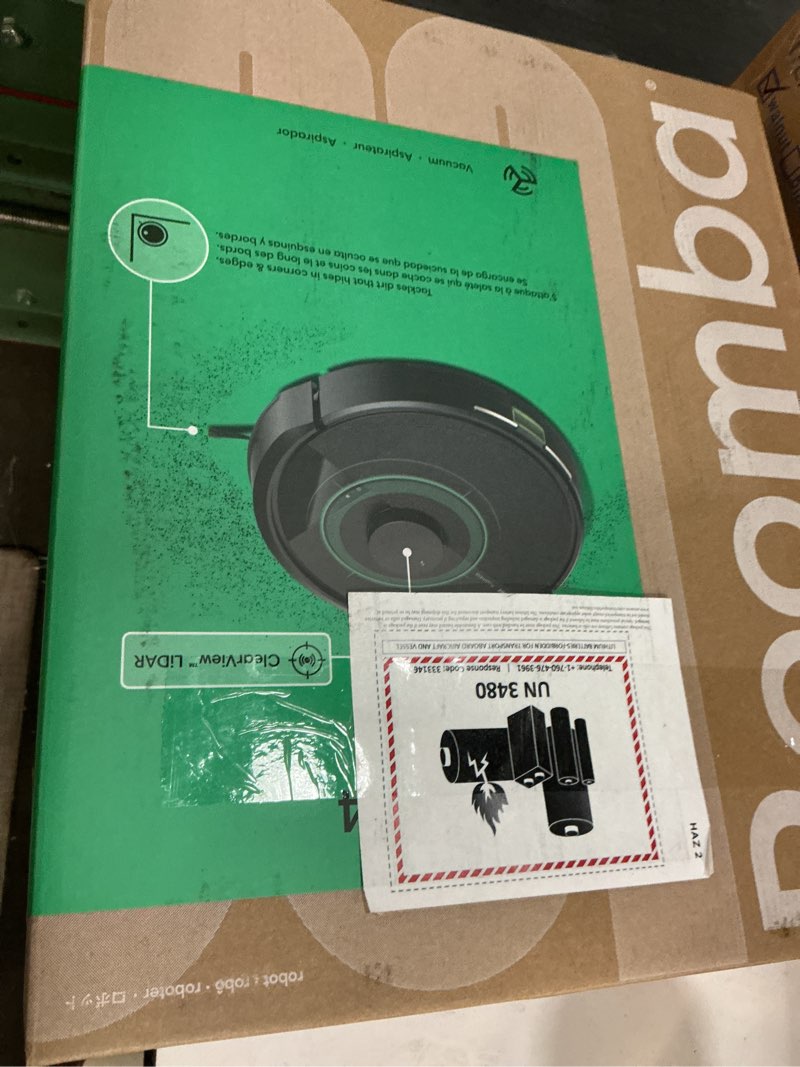 Condition photo showing Good Condition for iRobot Roomba 104 Vac Robot Vacuum - Intense Power-Lifting Suction, Smart & Fast Home Mapping, Ideal for Pet Hair, LiDAR Navigation, Multi-Surface Cleaning, Cleans in Neat Rows, Self-Charging