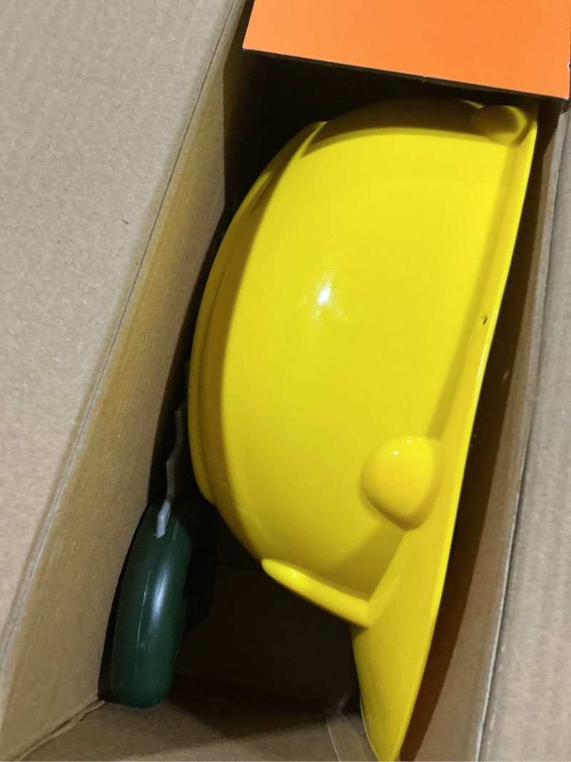 Condition photo showing Good Condition for liberry kids tool set for boys girls 3-5 years, construction worker costume with hat, toddler dress up toys for birthday gift