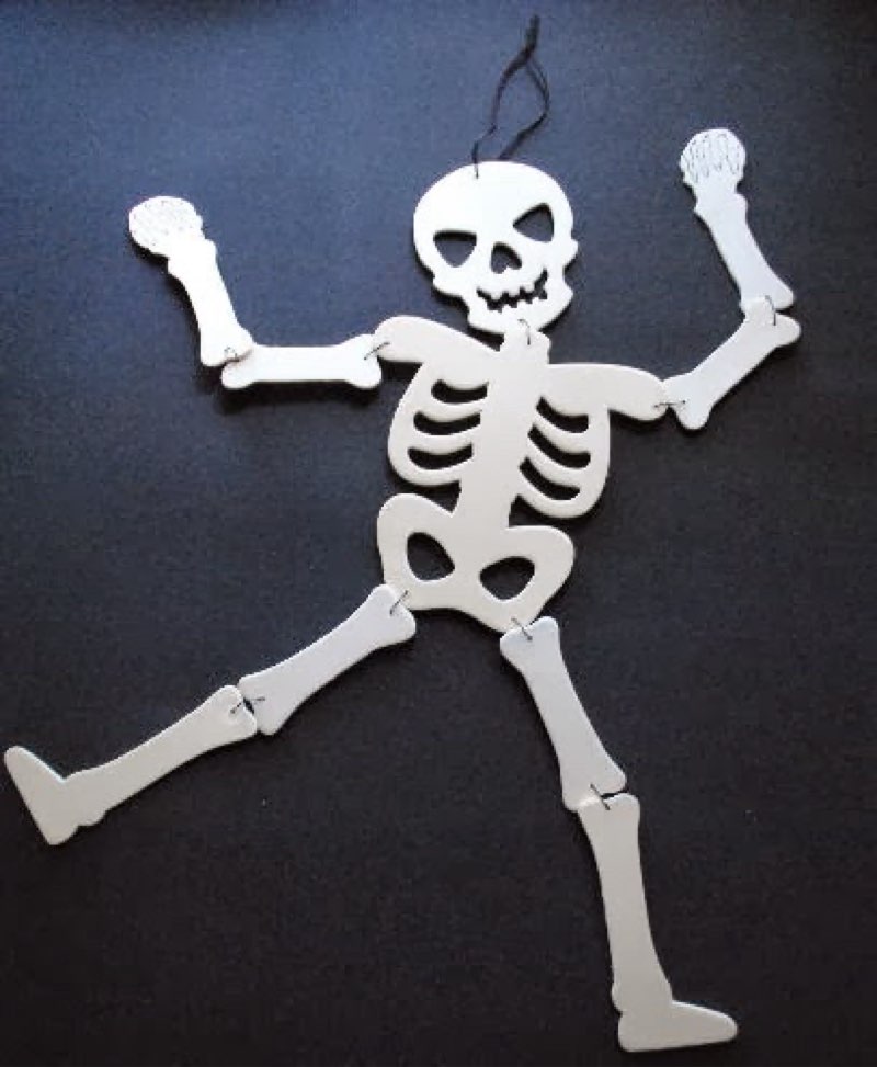 Decorative Calaca for Día de los Muertos {Tutorial}