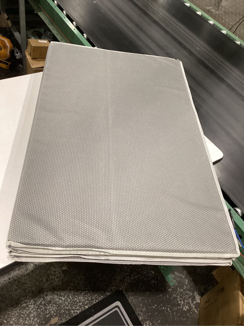 Condition photo showing New/Like New for meliusly low profile bunkie board king size (76x80) - non-slip breathable bed support board for slatted bed frame, anti-sag under bed support, noise minimizing moisture resistant bed board king (76x80'')