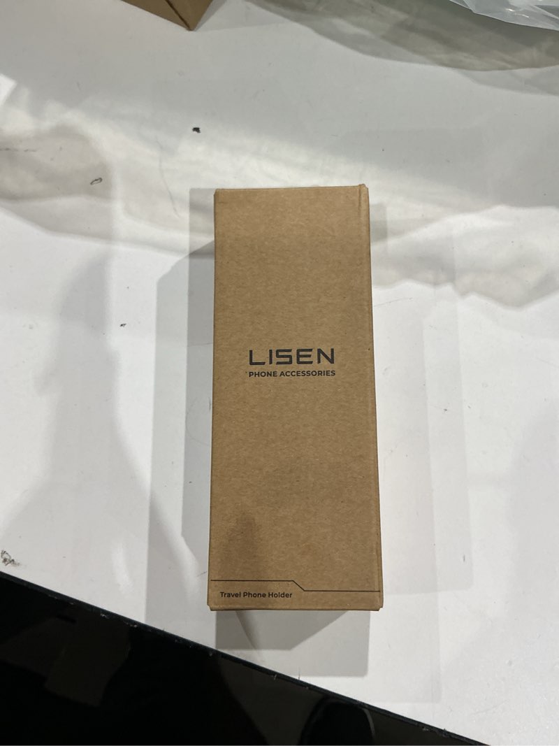 Condition photo showing New/Like New for lisen airplane travel essentials (led) phone stand holder for desk cruise ship essentials 2026 mount airplane gadgets women men long flight accessories photographic lighting flash tubes kids gifts black 1pack