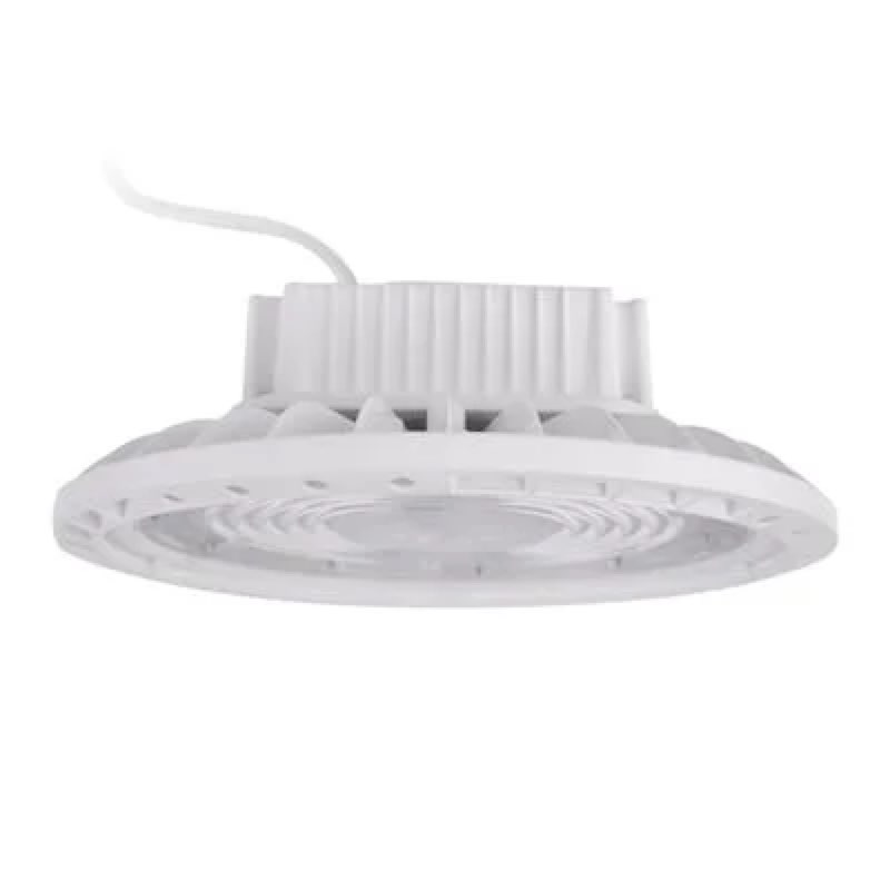 2-Light White Drum Flush Mount