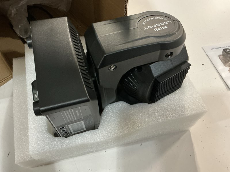 Condition photo showing Good Condition for artudatech 100w moving head light, led moving head stage lighting disco dj dmx512 beam rgbw gobo spot light for party, bar, stage, ktv, wedding