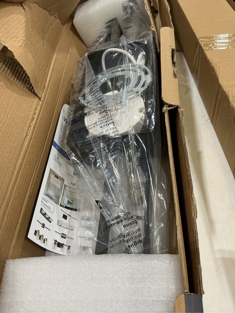 Condition photo showing New/Like New for solfart bathroom lighting fixtures over mirror 40 inch dimmable matte black vanity lights modern bathroom light matte black 40 inch