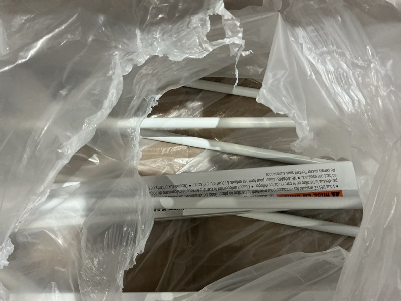 Condition photo showing Good Condition for regalo safety 29-38.5" baby gate for doorways & bottom of stairs, pressure mounted baby gate with door for babies, toddlers & pets, tested & safe for 30 years, american designed, american owned, white white 29-38.5"w x 30"h