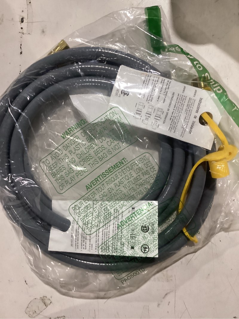 Condition photo showing Good Condition for 12FT 3/8" Natural Gas Hose, Low Pressure LPG Hose with Quick Connect, For 5249 Blackstone Griddle We
