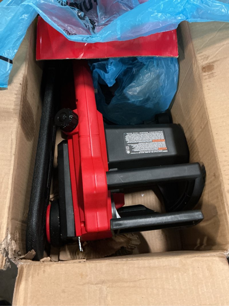 Condition photo showing As Is for CRAFTSMAN Electric Chainsaw, 16 Inch, 12 Amp Corded Chain Saw Electric, Ergonomic, Powerful Motor (CMECS600)