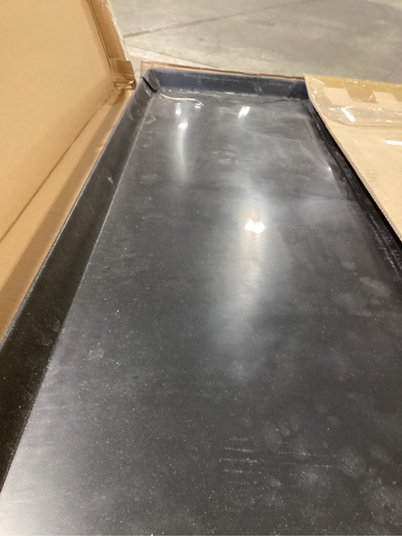 Condition photo showing Good Condition for Cooks Innovations Non-Stick Oven Protector Mat - 4 Heavy Duty Nonstick Oven Rack Liners to Protect Convection, Electric, Gas, & Microwave Ovens - BPA & PFOA Free Heat Resistant Baking Mat Black 4-Pack