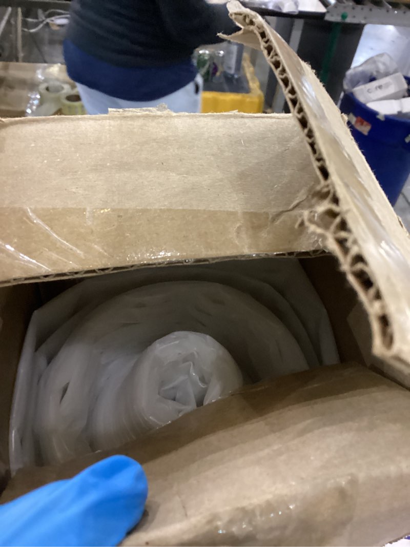 Condition photo showing New/Like New for Aluf Plastics 6 MIL Thick Extra Strong Heavy Duty Clear All Purpose Vapor and Moisture Barrier Sheet Tarp/Drop Cloth - 10' x 25' - for Painting, Furniture, Carpet, Contractor, & Construction