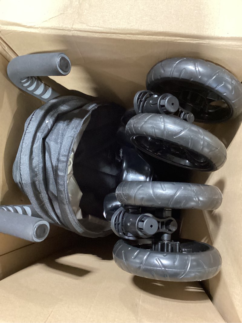 Condition photo showing Good Condition for Summer Infant Ingenuity 3Dlite Convenience Stroller,Jet Black–Lightweight Stroller with Aluminum Frame,Large Seat Area, 4 Position Recline, Extra Large Storage Basket– Infant Stroller for Travel&More Jet Blue