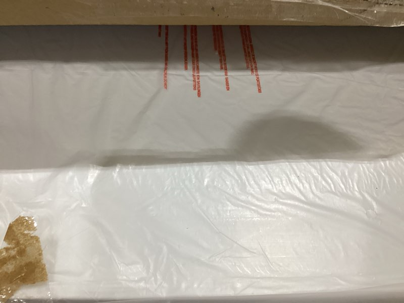 Condition photo showing As Is for Air Conditioner Cover Outdoor AC Units Protection, Patio Awning Canopy UV Rain Snow Protection Sheet, Thicken Mini Split Cover Sun Shade, Heat Pump Unit Cover for Condenser Compressor