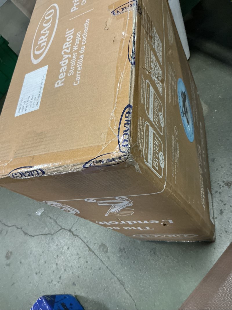 Condition photo showing New/Like New for Graco Ready2Roll Stroller Wagon - All-Terrain Stroller Wagon for 2 Kids, Compact Folding Wagon, Accepts Infant Car Seats