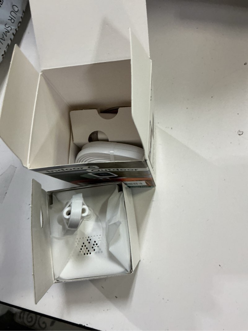 Condition photo showing Good Condition for WYZE Cam v3, 1080P HD WiFi Wired Indoor/Outdoor Home Security Camera, Pet/Baby Monitor, Color Night Vision, 2-Way Audio, MicroSD Card Slot, Compatible with Alexa & Google - White