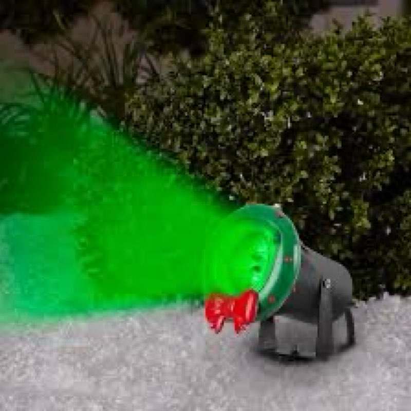 Gemmy Christmas Lights LED Green Spotlight Light
